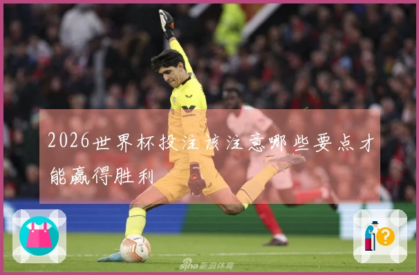 2026世界杯投注该注意哪些要点才能赢得胜利